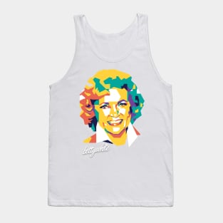 Tribute for Betty White Tank Top